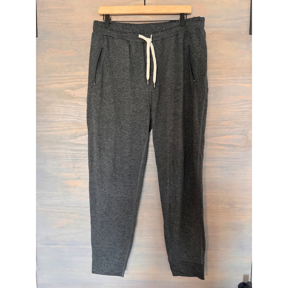 Vuori Men Ponto Performance Jogger Charcoal Heather XXL V438 DreamKnit Pants